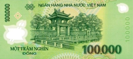 Sự khác nhau giữa các tờ tiền Việt Nam? 16 100000 dong