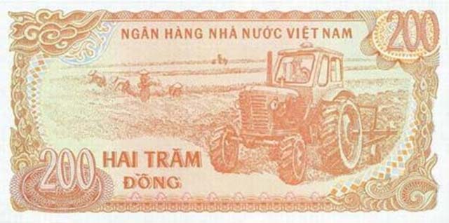 Sự khác nhau giữa các tờ tiền Việt Nam? 22 200 dong