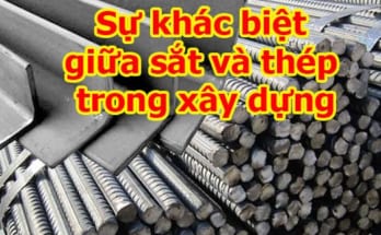 Sự khác nhau về độ cứng của sắt và thép? 1 sắt và thép